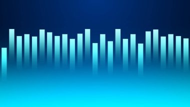 Abstract graph chart of stock market trade background. Growth up business financial investment or economic concept