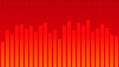 Abstract graph chart of stock market trade background. Growth up business financial investment or economic concept.