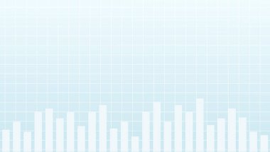 Abstract graph chart of stock market trade background. Growth up business financial investment or economic concept.