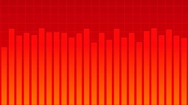 Abstract graph chart of stock market trade background. Growth up business financial investment or economic concept.