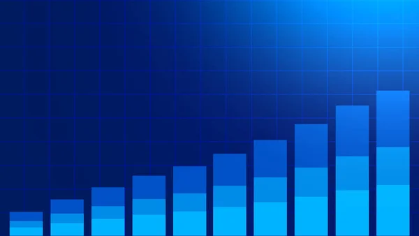 Abstract Graph Chart Stock Market Trade Background Growth Business Financial — Photo