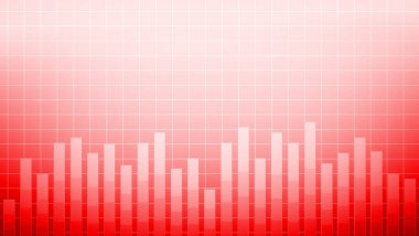 Abstract graph chart of stock market trade background. Growth up business financial investment or economic concept.