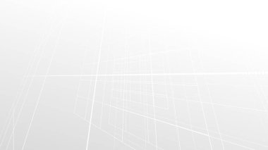 Çizgi desenli arkaplanı olan soyut beyaz gri renk gradyanı. Modern tasarım iş konsepti için kullan.