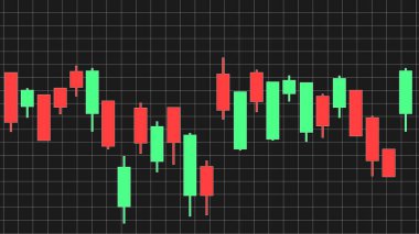 Abstract graph chart of stock market trade background. Growth up business financial investment or economic concept.