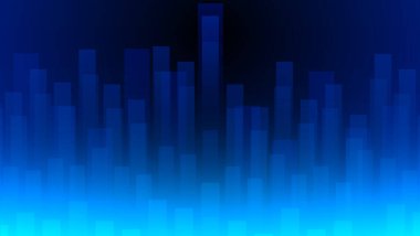 Abstract graph chart of stock market trade background. Growth up business financial investment or economic concept.