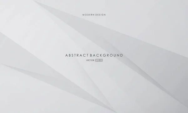 Abstract Achtergrond Wit Grijs Dynamisch Met Lijnen Ontwerp — Stockvector