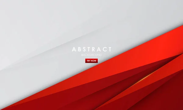 Fond Abstrait Rouge Blanc — Image vectorielle