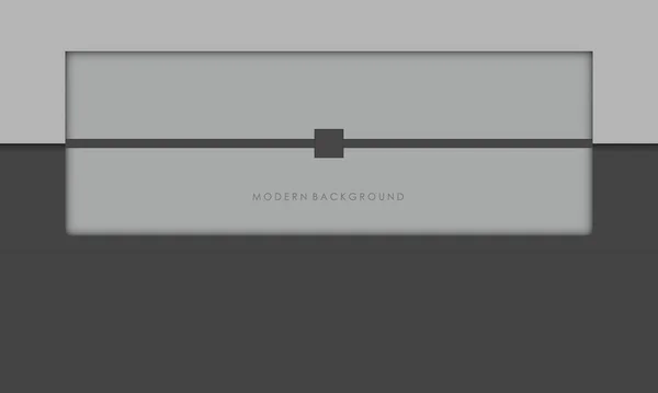 Modern Grijs Achtergrond Minimals Concept — Stockvector