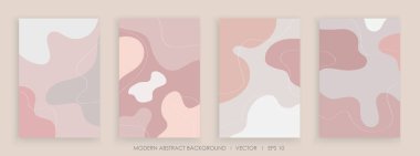 Dalgalı şekilli ve çizgi renkli tasarımlı modern soyut yaratıcı arkaplanlar