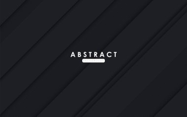 Satır arkaplanı olan soyut modern siyah dop