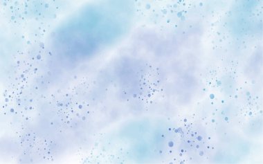 El çizimi soyut arkaplan mavi ve mor suluboya pastel tasarımı