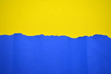 mavi ve sarı yırtık kağıt arkaplan dokusu