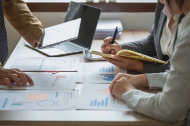 Marketing, Financial, Accounting, Planning, Team of business use calculators and graph analysis to plan marketing strategies and make profitable investments for the company.