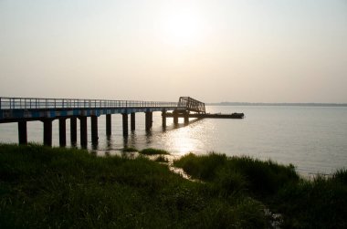 Batı Bengal 'deki Gosaba Sundarban Rıhtımı