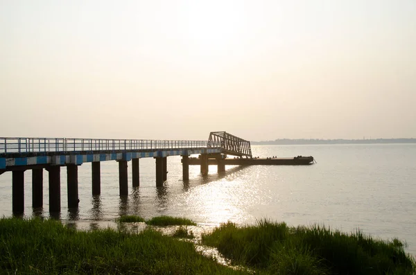 Steiger Van Gosaba Sundarban West Bengal — Stockfoto