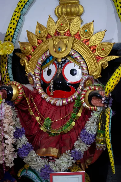 Jagannath 비슈누 화신이며 교도들의 신으로 여겨진다 — 스톡 사진