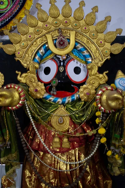 Jagannath Incarnazione Del Signore Vishnu Considerato Come Dio Supremo Dagli — Foto Stock