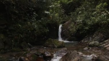 Doğu Sikkim 'in gizli şelalesi ziyaretçiler için huzurlu ve manzaralı bir yer sunuyor..