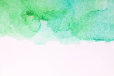 Suluboya yeşil tonlu soyut arkaplan