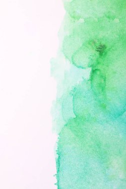 Suluboya yeşil tonlu soyut arkaplan