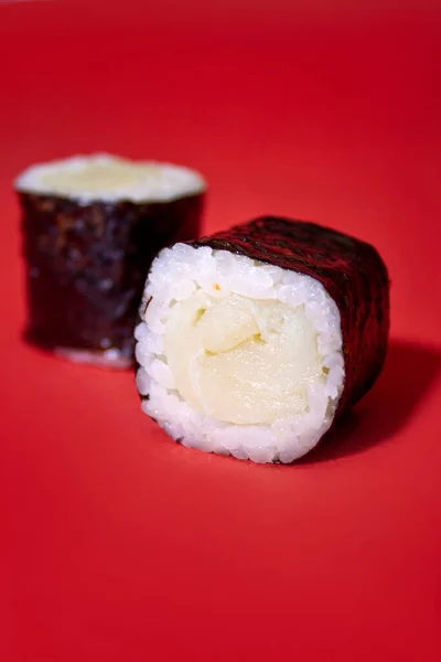 Sushi Sushi Maki Roșu — Fotografie, imagine de stoc