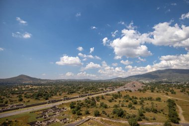 Bali Endonezya 'da yağmurlu bir günde pirinç tarlası ve tarla