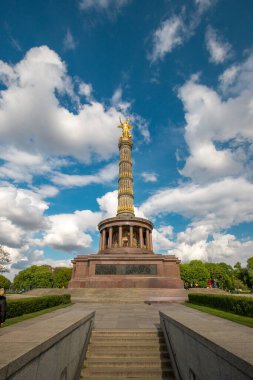 Berlin, Almanya 'da Zafer Sütunu (Siegessaeule)