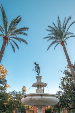 Otomi Tören Merkezi 'nin havadan görünüşü, Meksika' da heykellerle dolu anıtsal bir kompleks.