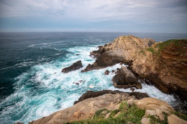 Punta Cometa bakış açısı, Oaxaca 'nın en güney noktası, Meksika