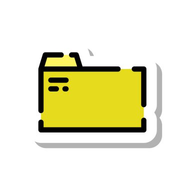 Çıkartma biçimi noktalı çizgi simgesi dosyası