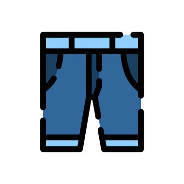 Renkli çizgi simgesi pantolonu