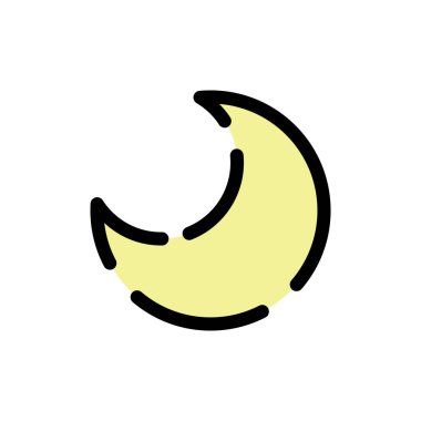 Renkli çizgi simgesi ayı