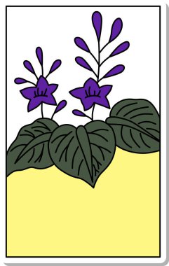 Etiket stili Hanafuda Aralık paulownia Aralık paulownia artıkları