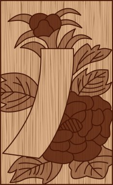 Ağaç oyma stili Hanafuda, Minazuki, şakayık, mavi ve kısa, Haziran, şakayık ve mavi ve kısa