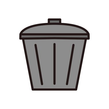 İş simgesi çöp kutusu