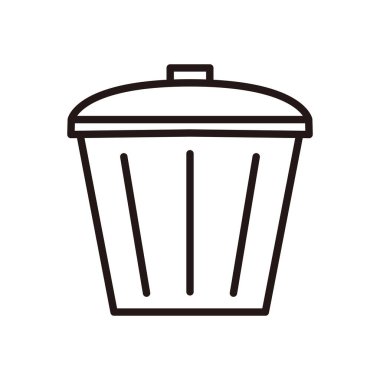 İş simgesi çöp kutusu