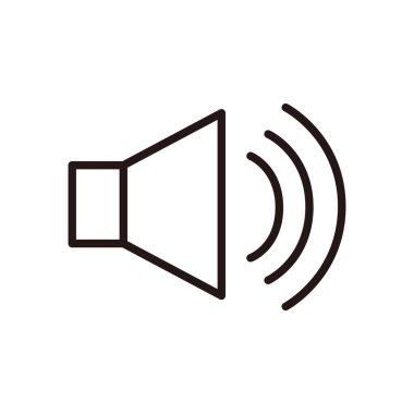 İş simgesi ses illüstrasyonu