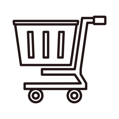 İş simgesi alışverişi illüstrasyonu