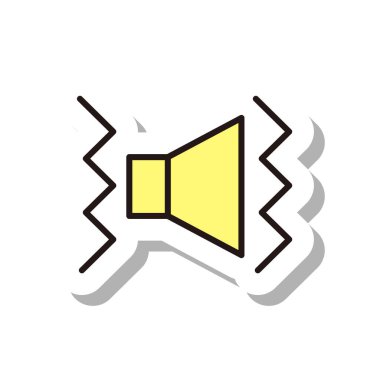 İş simgesi titreşim illüstrasyonu