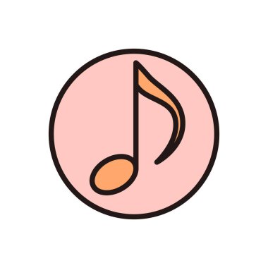 İş simgesi müzik illüstrasyonu