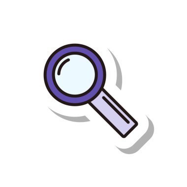 İş simgesi büyüteç