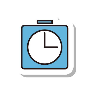 İş simgesi alarm saati