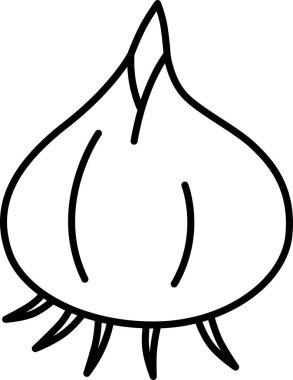 Tek sebze ikonu soğanı