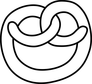 Gıda simgesi simgesi çizimi