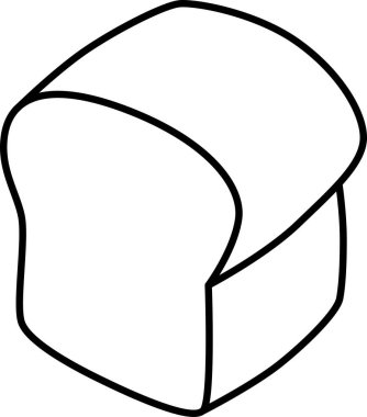 Gıda simgesi beyaz ekmek