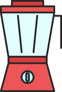 Günlük gereksinimler illüstrasyon karıştırıcısı