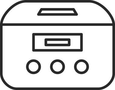 Günlük ihtiyaçlar illüstrasyon pilav pişirici