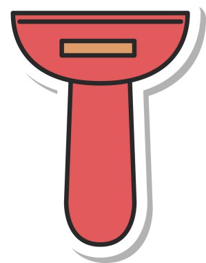 Günlük ihtiyaçlar illüstrasyon traşı