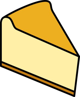 Yemek pişirme tek öge simgesi cheesecake
