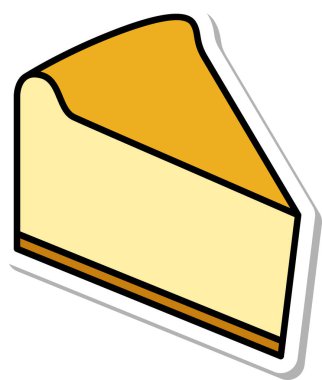 Yemek pişirme tek öge simgesi cheesecake